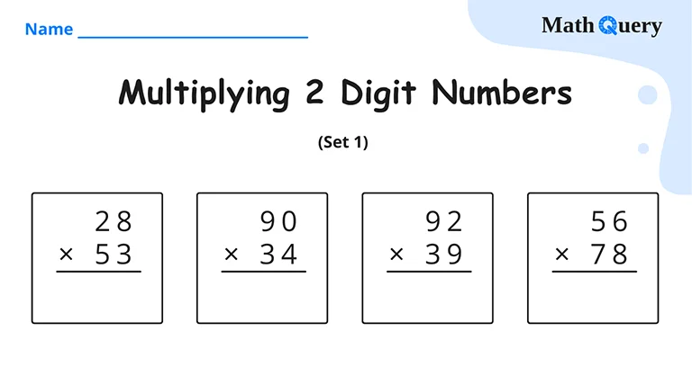 Preview of single digit addition worksheet.